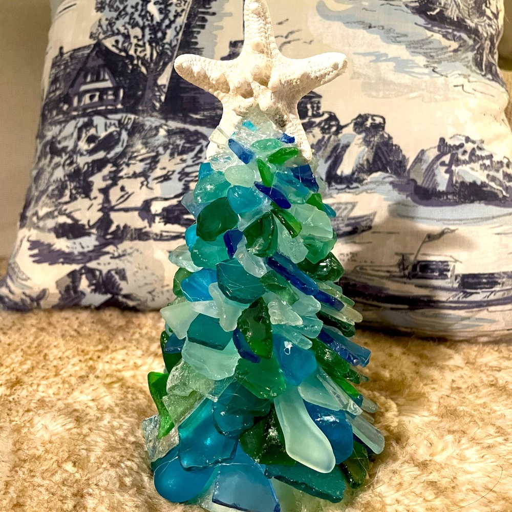 Maine Sea Glass Tree